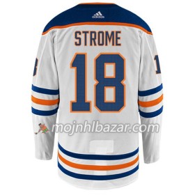 Dresovi Edmonton Oilers RYAN STROME 18 Adidas Bijela Authentic - Muške